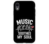 Heartbeat Music Band Soul Retro Rock Studio Sound Coque pour iPhone XR