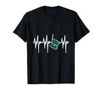 Heartbeat Pyro Pyro Feu d'artifice du Nouvel an T-Shirt Graphique avec Valeur
