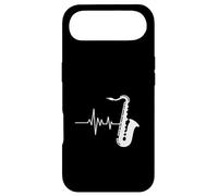 Heartbeat Saxophone Jazz Music Lover Rhythm Coque pour iPhone Air