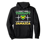 Heartbeat Therapy Jamaica - Funny Jamaican Sweat à Capuche