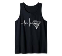 Heartbeat Tornado Love Storm Passion Débardeur