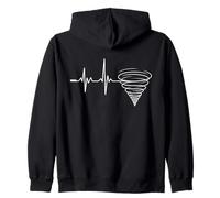 Heartbeat Tornado Love Storm Passion Sweat à Capuche