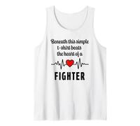 Heartbeat with Heart for Fighter Débardeur