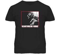Heartbreak Ridge T-Shirt Graphic Tee Mens Shirt Black XL