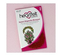 Heartfelt Creations Cling Rubber Stamp Set-Sweet Magnolia Bouquet