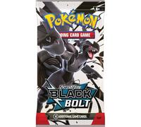 heartforcards® Black Bolt Booster Pack (EN) Pokémon Scarlet & Violet | 10 cartes + code en ligne | Anglais | TCG | Protection d'expédition