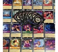 Heartforcards® Disney Lorcana Lot de 20 cartes allemandes différentes | Cartes Disney des derniers sets | Parfait pour les collectionneurs et les débutants + Heartforcards®