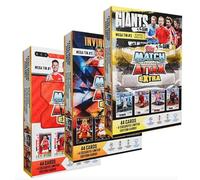 Heartforcards® Match Attax EXTRA UEFA Champions League TC 2024/2025 Un Mega Tin aléatoire | 44 cartes + 4 cartes limitées + chance sur Relic Card + protection d'expédition Heartforcards®