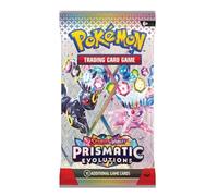 Heartforcards® Prismatic Evolutions 1 booster anglais | Évolutions d'Évoli Special | 10 cartes avec 1 carte de code | Protection d'expédition