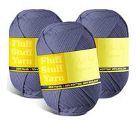 Hearth & Harbor UK-V-HH-fsyrn-3Pk-dnm Fil, Coton, 20-Jean, 3 Pack