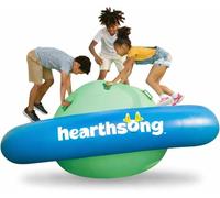 Hearthsong Balançoire gonflable de 2,8 m avec 6 poignées, équipement de jeu amusant pour enfants, jouet géant pour activités de plein air, pour garçons et filles à partir de 5 ans