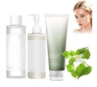 Heartleaf 77 % Toner adoucissant 250 ml - Huile nettoyante pour le visage Heartleaf Pore Ceanseing Foam 150 ml - Quercétine Heartleaf Facial Cleanser Reduce Pore Toner Deep Cleanser