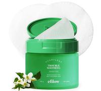 Heartleaf Biome Lot de 100 feuilles de toner coréen doux pour peaux sensibles - Tampons de nettoyage doux pour rougeurs du visage et sensibilité - Coussinets coréens purs et rafraîchissants