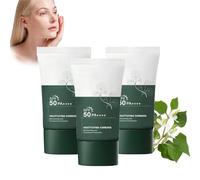 Heartleaf Houttuynia Cordata Silky Korean Moisturizing Spf 50+ Sun Cream, Heartleaf Silky Moisture Sun Cream, Crème Solaire Hydratante Soyeuse Heartleaf, Crème Solaire Houttuynia Cordata (3PC)