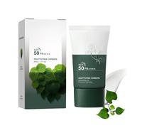 Heartleaf Houttuynia Cordata Silky Korean Moisturizing Spf 50+ Sun Cream,Moisture Sun Cream,Crème Solaire Hydratante Soyeuse Heartleaf,Korean Makeup,Creme Solaire Corps Spf 50,Korean Sunscreen (1)
