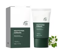 Heartleaf Houttuynia Cordata Silky Korean Moisturizing SPF50 Sun Cream,Moisturizing and Translucent Sunscreen,Korean SPF 50 PA+++ Clear Filter Sun Essence,Creme Solaire Coreenne,Korean Sunscreen (1)