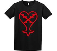 Heartless Cosplay Kingdom Hearts Video Game Inspired T-T-Shirts à Manches Courtes (Large)