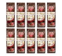 HEARTS Cappuccino avec cacao fin 10 x 1 kg - Lot de 80 tasses par sachet - Arôme intense, laiteux et crémeux, pack familial pratique