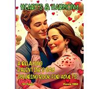 Hearts & Harmony: A Relaxing Valentine Coloring Book for Adults with 50 Beautiful, One-Sided Illustrations to Spark Creativity: Celebrate Love and ... Stunning Valentine’s Day Designs for Adults