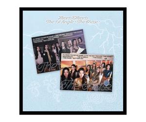 Hearts2Hearts The Chase 1st Single Album Photobook Random Version CD+88p PhotoBook+1p Lyric Poster on Pack+1p PostCard+1ea Character Sticker+1p PhotoCard+1p Group PhotoCard+Tracking Sealed H2H
