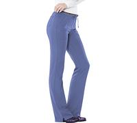 HeartSoul Scrubs Women's Break on Through Heart Breaker Low Rise Drawstring Pant,Ciel,X-Large