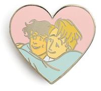 Heartstopper: Nick and Charlie Enamel Pin
