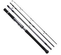 Hearty Rise Skywalker Popping Canne à pêche de voyage, 2,38 m, 80-180 g, à emboîter, en mer