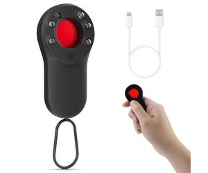 Heasin Bug Détecteur, Caméra Cachée Détecteur, Caméras sans Fil Bug Finder, Signal Bug Detector, Anti Espion Anti-Enregistrement Détecteurs pour Hôtel Bureau à Domicile Voyage