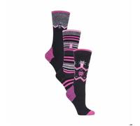 Heat Holders - 3 paires de chaussettes de ski thermiques longues pour femmes 37/42