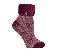 Heat Holders Chaussettes de lit extra moelleuses pour femme pour se prélasser