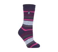 HEAT HOLDERS Dames 1 Paire SockShop Disney's Eeyore Chaussettes Slipper | Chaussettes confortables et chaudes, douces, antidérapantes, idée cadeau
