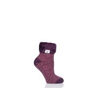 HEAT HOLDERS Dames 1 Paire SockShop Disney's Eeyore Chaussettes Slipper | Chaussettes confortables et chaudes, douces, antidérapantes, idée cadeau