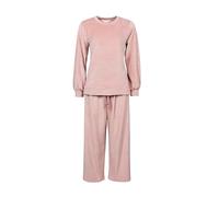 HEAT HOLDERS Ensemble de vêtements d'intérieur pour Femme - Haut et Bas Thermiques Doux, Tenue d'intérieur en Polaire Douillette, pour Les Temps froids, Tailles S - XL Rose Sombre XL