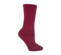 HEAT HOLDERS - Femme Epaisse 2.7 Tog Hiver Thermique Laine Chaussettes (37/42, Cherry (S.Wool))