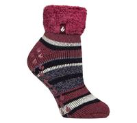 HEAT HOLDERS Femme origine de chaussettes thermiques à 8 dessins, pointure 37-42 eur (FR/ES, Numérique, 37, 42, Taille normale, Taille normale, Framboise)
