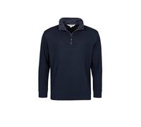 HEAT HOLDERS Haut de détente en Polaire Thermique pour Homme, Fermeture éclair Quart de Tour - Pull Doux, Chaud, Coupe décontractée, ou comme vêtement de Nuit S - XL Marine L