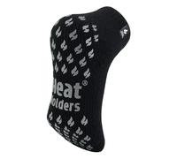 HEAT HOLDERS - Homme 2.3 TOG Hiver Chaudes Antidérapantes Thermique Haute Pantoufles Chaussettes Renforcés Éponge (45-50 EU, LC Black)