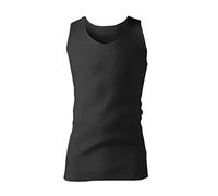 HEAT HOLDERS - Homme Coton sous Vetements Thermqiue sans Manche Tshirt (Large (41-43" Chest), Charcoal)