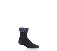 HEAT HOLDERS Homme Olwen Sommeil Chaussettes Paquet de 1 Noir 39-45