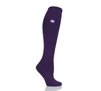 HEAT HOLDERS Ladies 1 Pair 1.6 TOG Lite Knee High Chaussettes Purple 4-8
