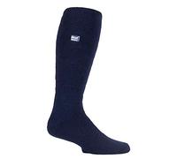 Heat Holders LITE - Homme Fines et Chaudes Longues Hautes Chaussettes Thermiques pour Bottes (39-45 EU, Bleu Marin)