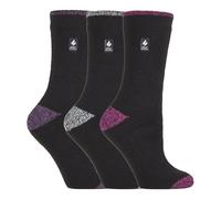 Heat Holders - Lot 3 Paires Chaussettes Thermiques Isolées Femme Hiver