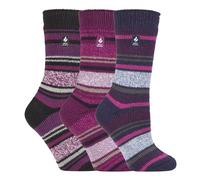 Heat Holders - Lot 3 Paires Chaussettes Thermiques Isolées Femme Hiver
