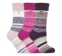 Heat Holders - Lot 3 Paires Chaussettes Thermiques Isolées Femme Hiver