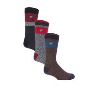 Heat Holders - Lot 3 Paires Chaussettes Thermiques Isolées Homme Hiver