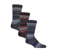 Heat Holders - Lot 3 Paires Chaussettes Thermiques Isolées Homme Hiver