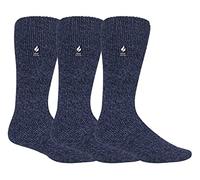 HEAT HOLDERS - Lot de 3 Paires Homme Chaussettes Thermiques Anti-Froid Pour Hiver (toile de jean, 39-45)