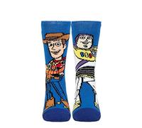 HEAT HOLDERS SOCKSHOP Disney des gamins 1.6 TOG Lite Toy Story Woody et Buzz Chaussettes thermiques Paquet de 1 Bleu 27-30