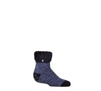 HEAT HOLDERS SOCKSHOP Enfants Chaussettes - Plaine Lounge Chaussettes, Thermique, Hiver chaud, 1 Paire, Âge 8-12 Annabelle Twist Marine