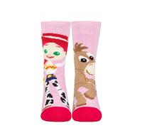 HEAT HOLDERS SOCKSHOP Enfants Disney 1.6 TOG Lite Toy Story Jessie et Bullseye Chaussettes thermiques Paquet de 1 Rose 31-36